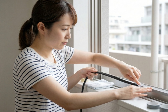 窓サッシの隙間にフィットする防水素材の魅力
