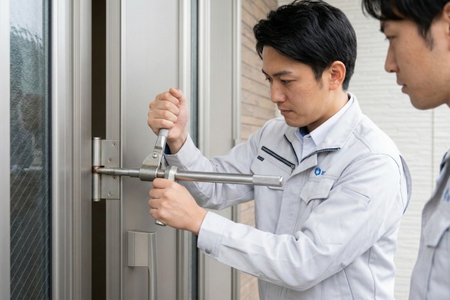 専門業者が行う丁番起こしの効果と破損のリスク