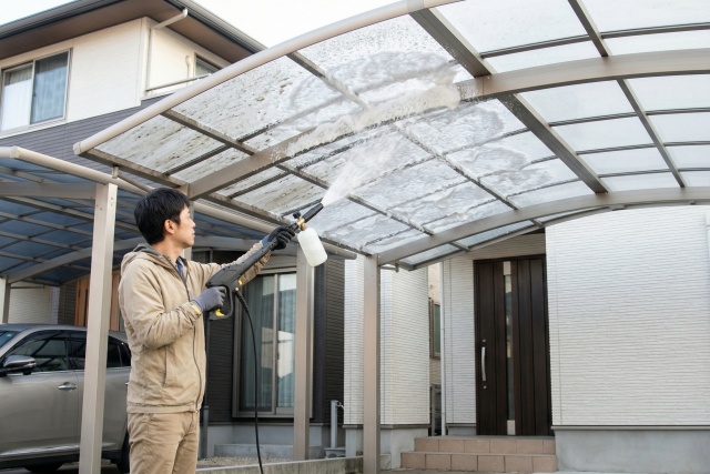 ケルヒャーでのカーポートの掃除を習慣にする総括