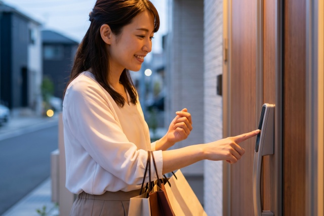 玄関ドアへのタッチキー後付けで実現する最新防犯