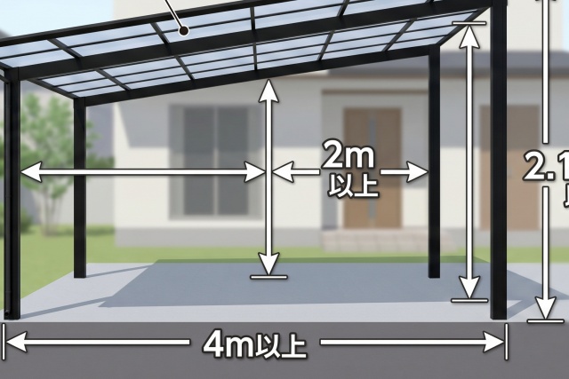 建ぺい率の緩和措置を受けるための高い開放性の条件