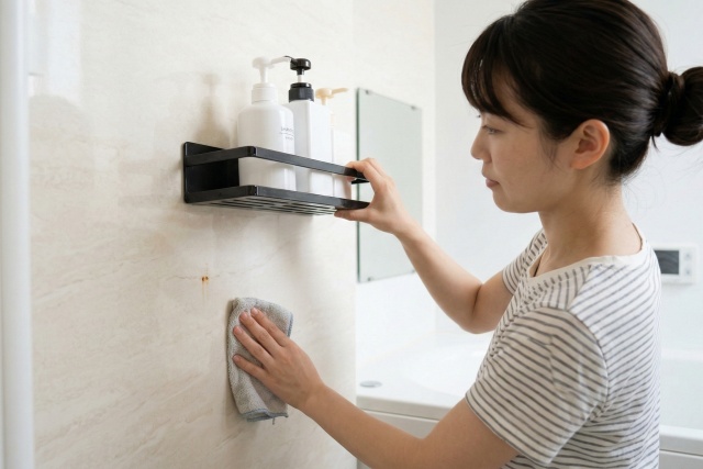 もらい錆を防いで壁面の美しさを保つ掃除術