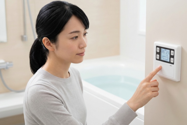 給湯器の水位リセットでエラーを解消する