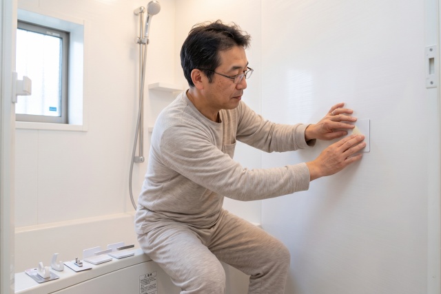 購入前に自宅の壁を磁石でテストしよう